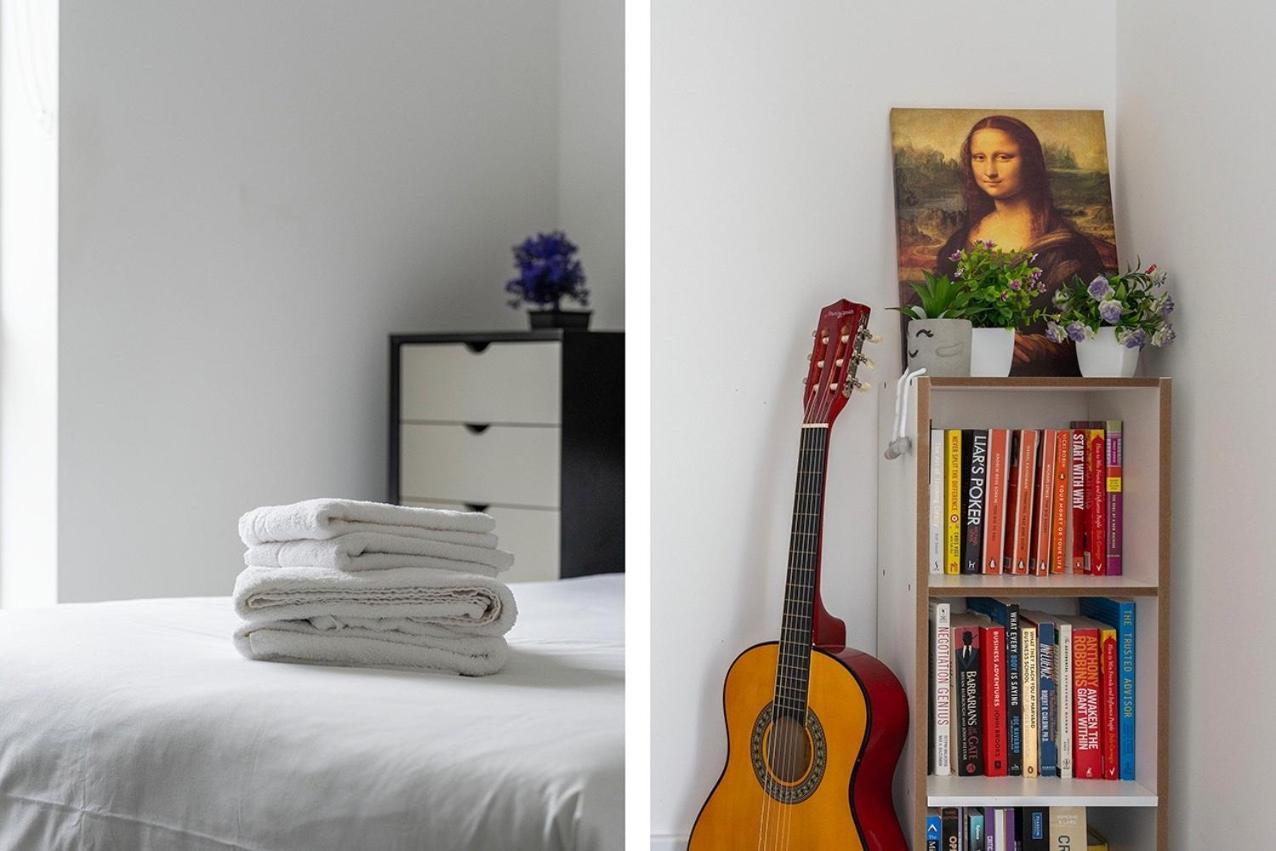 Deluxe Double Bed In Shared Apt Near Canary Wharf, City Airport & O2 Arena With Thames View London Eksteriør billede